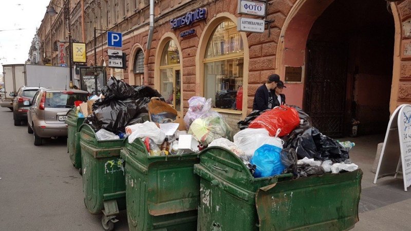 В Петербурге не могут организовать раздельный сбор мусора