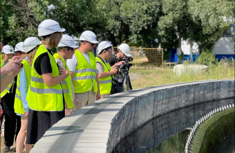 В Майкопе завершили реконструкцию первого комплекса очистных сооружений